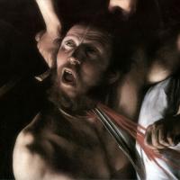 Caravaggio Selbstporträt als Holofernes um 1600