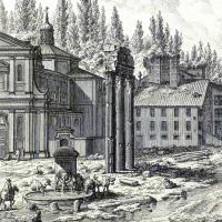 Forum Romanum - Friedrich nach Piranesi - Kupferstich 1780