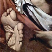 Caravaggio, Kreuzigung Petri Santa Maria del Popolo, detail
