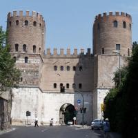 Stadttor "Porta San Sebastiano" ehem. Porta Appia