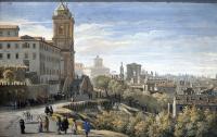 Gaspar van Wittel 1683 Trinità dei Monti Roma