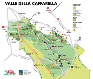 Der Park der Caffarella in Rom