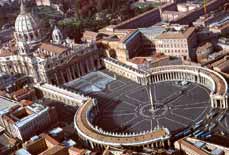 Sankt Peter Rom Luftaufnahme