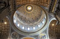 Kuppel Sankt Peter Rom Innen