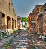 Blick von Ostia Antica
